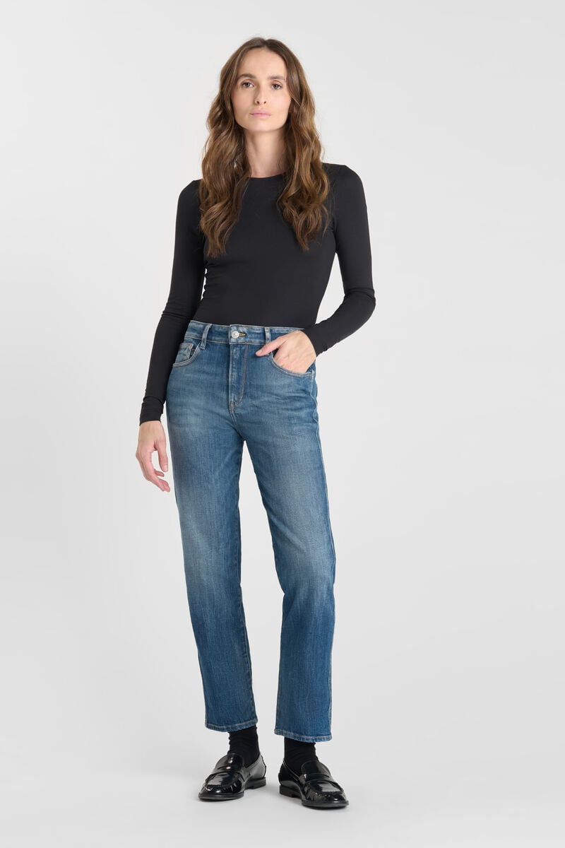 Jeans 400/17 mom Alena high waist 7/8 blau Nr.3