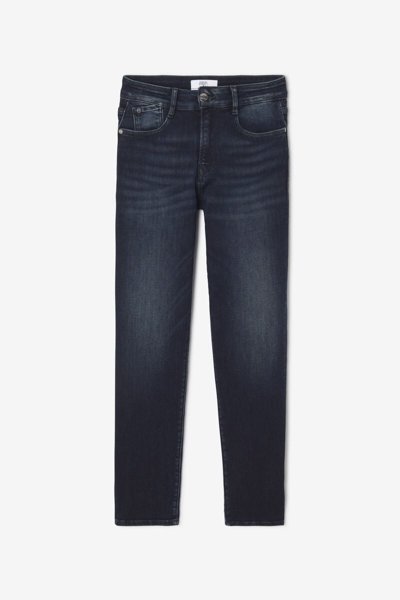 Jeans 400/17 mom high waist 7/8 blau-schwarz Nr.1
