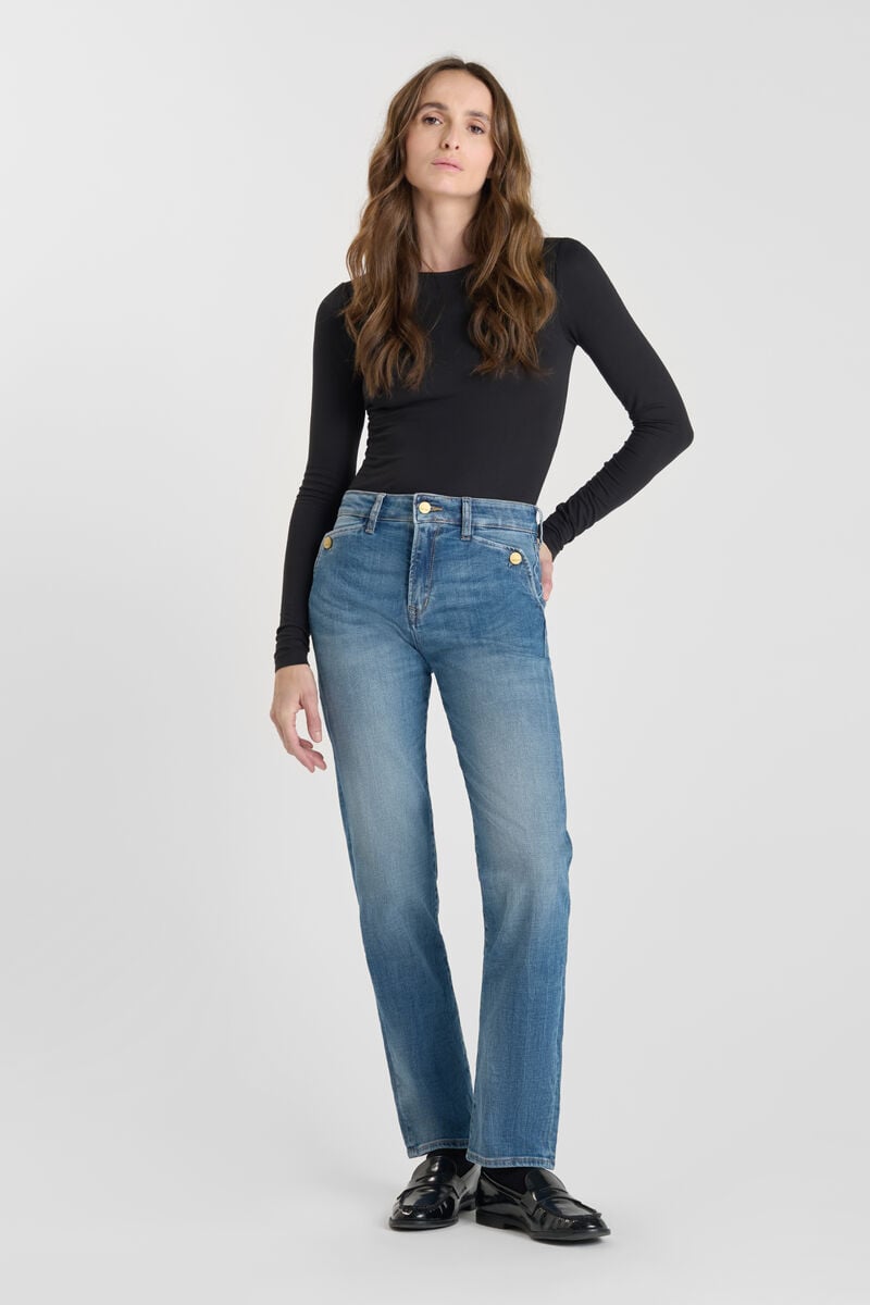 Jeans 400/17 mom high waist 7/8 blau Nr.4