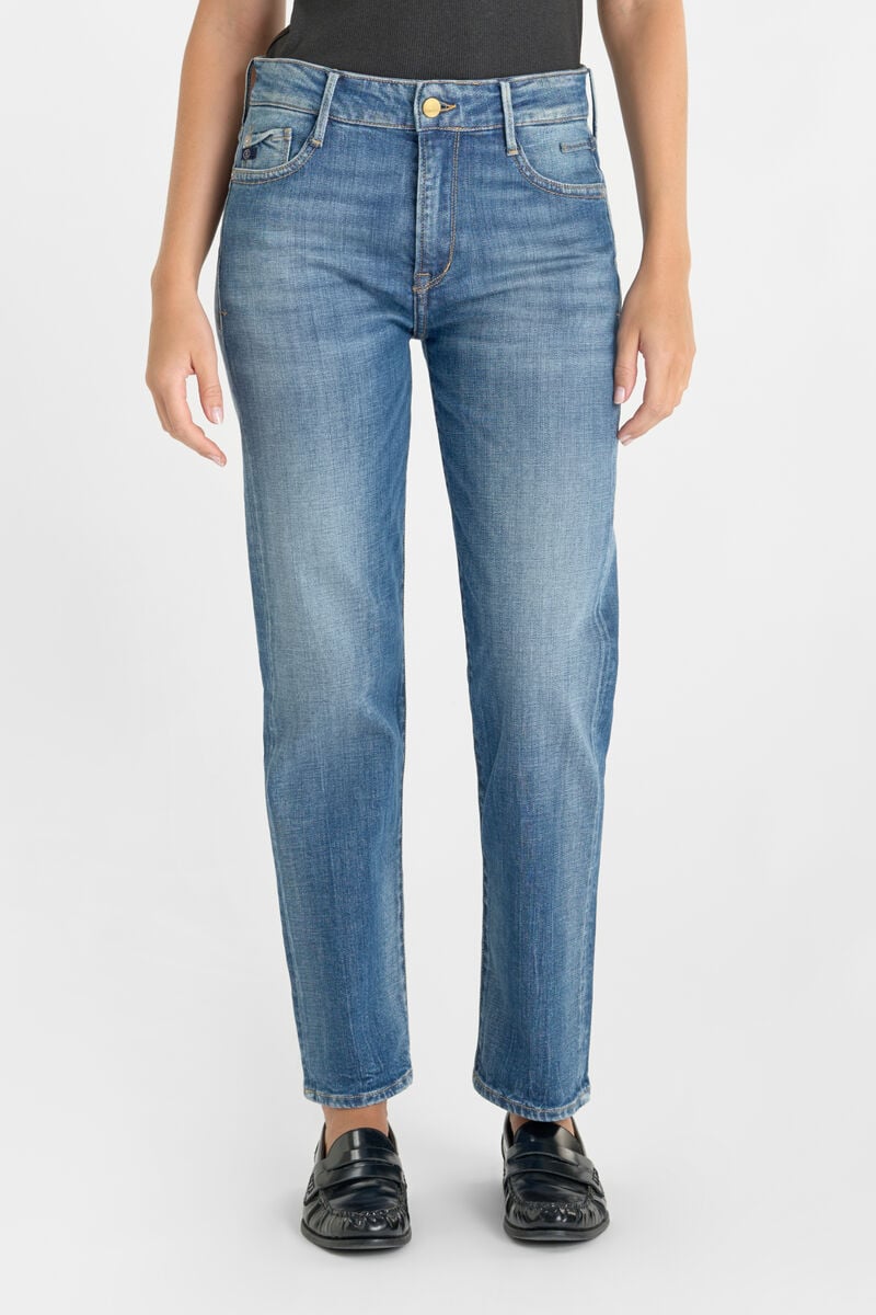 Jeans 400/18 mom Basic high waist 7/8 blau Nr.4