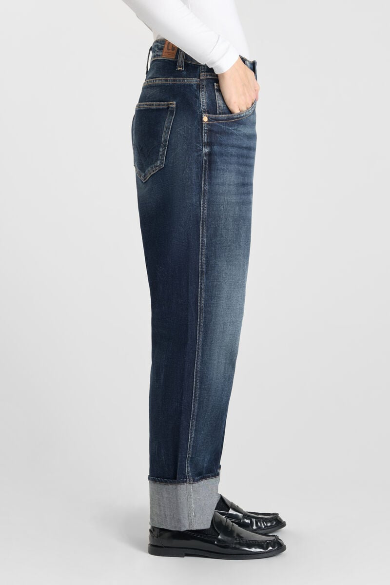 Jeans 400/60 girlfriend Jama high waist blau Nr.2