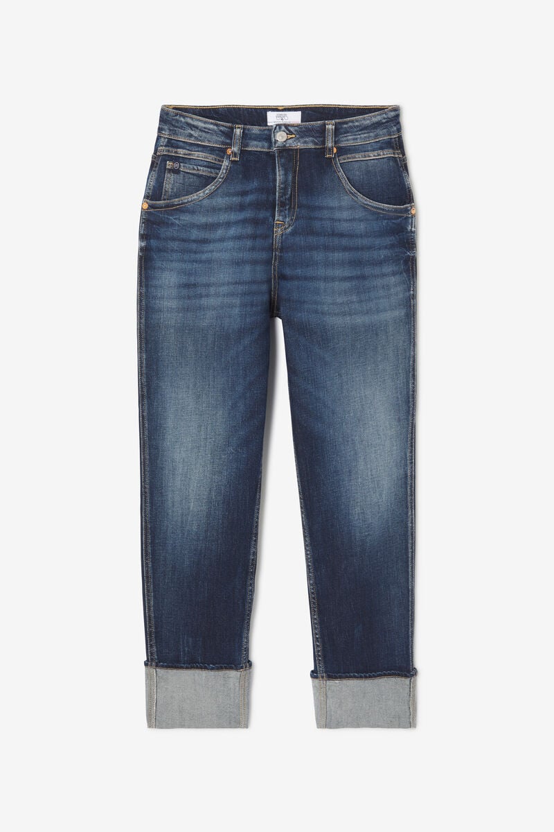 Jeans 400/60 girlfriend Jama high waist blau Nr.2