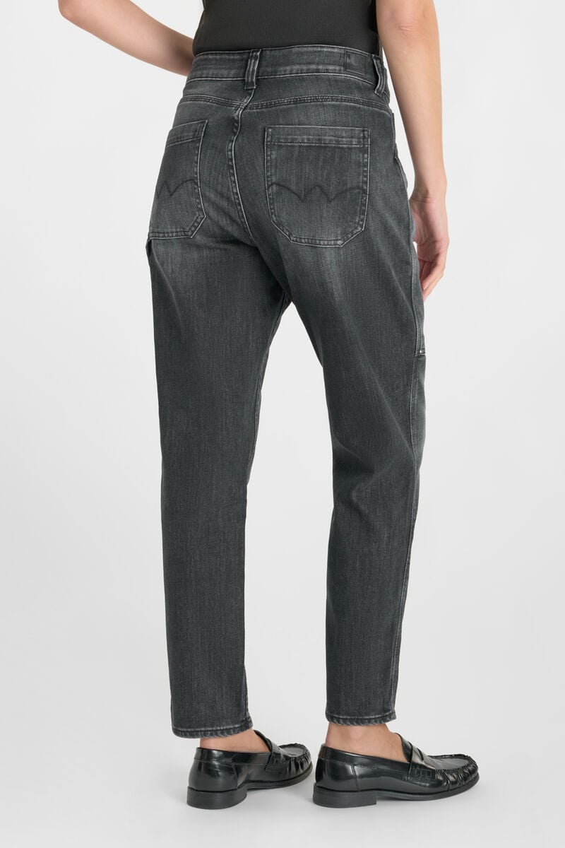 Jeans 400/60 girlfriend Union high waist schwarz Nr.1