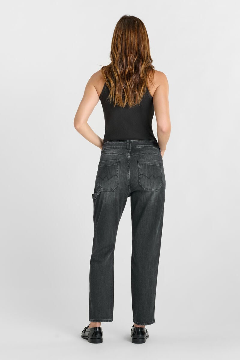Jeans 400/60 girlfriend Union high waist schwarz Nr.1