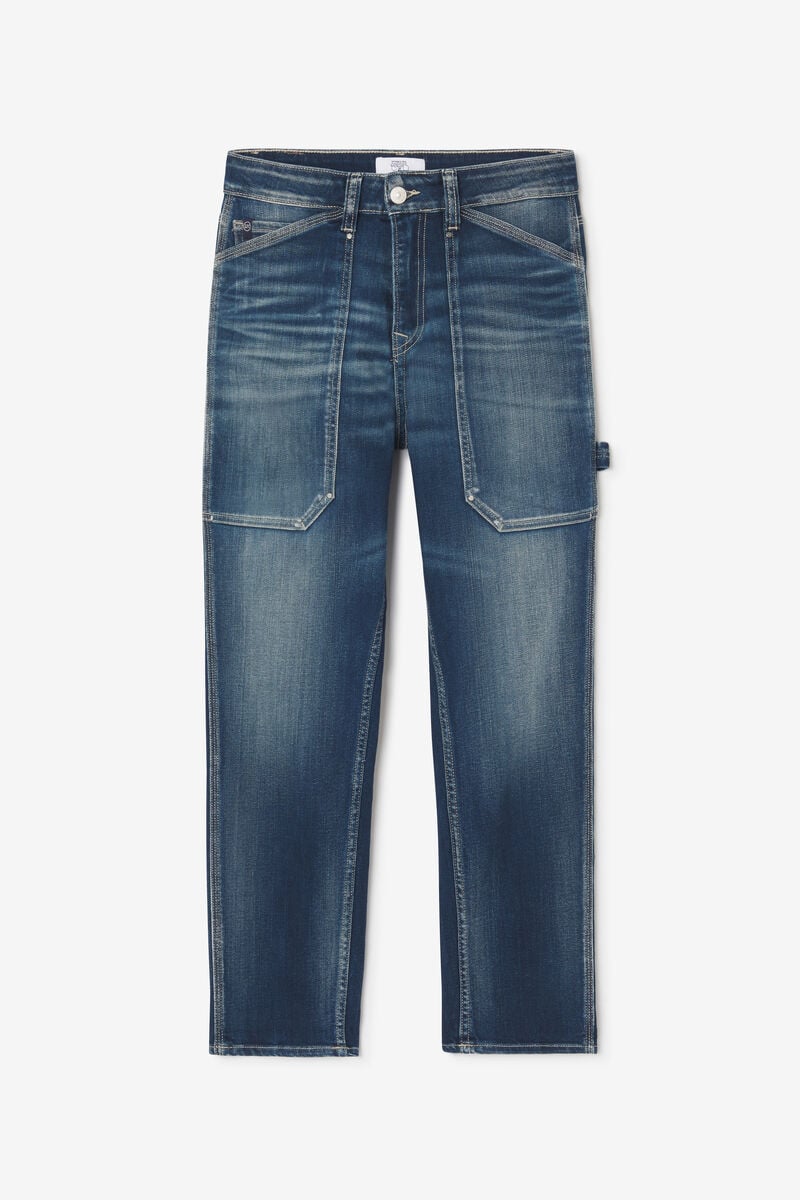 Jeans 400/60 girlfriend Union high waist 7/8 blau Nr.2