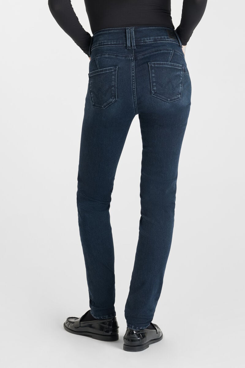 Jeans ultra pulp slim Evy high waist 7/8 blau-schwarz Nr.1