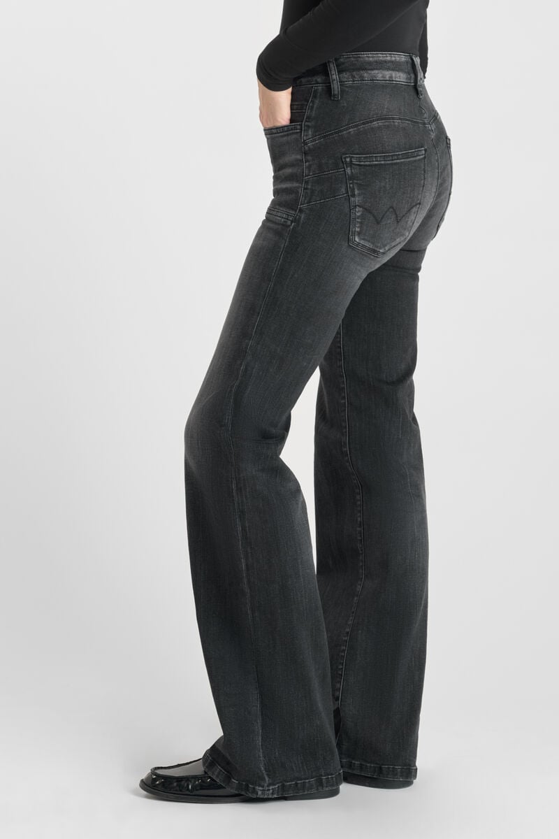 Jeans pulp flare Hooks high waist schwarz Nr.1
