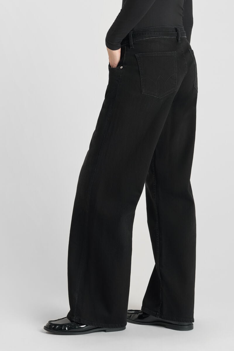 Jeans wide leg Lauryn jab schwarz Nr.1