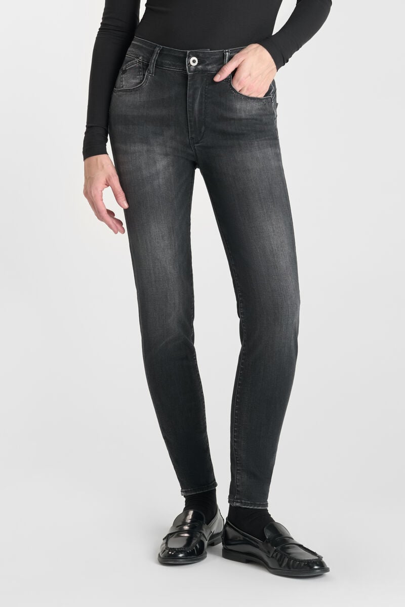 Jeans pulp slim Ole high waist 7/8 schwarz Nr.1