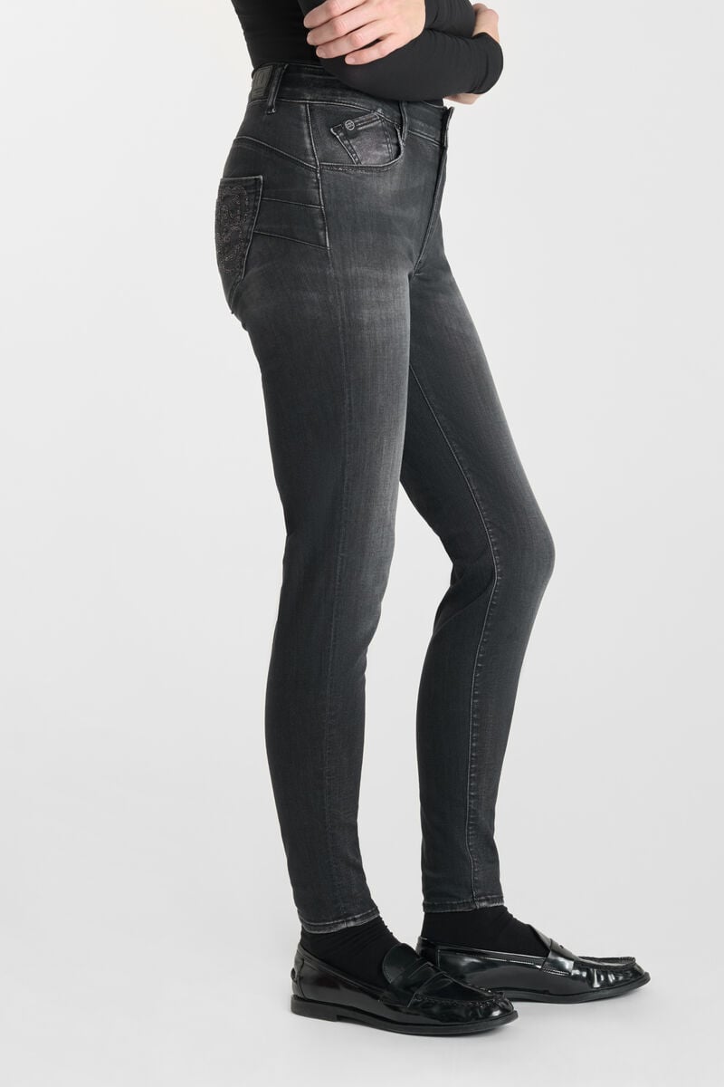 Jeans pulp slim Ole high waist 7/8 schwarz Nr.1