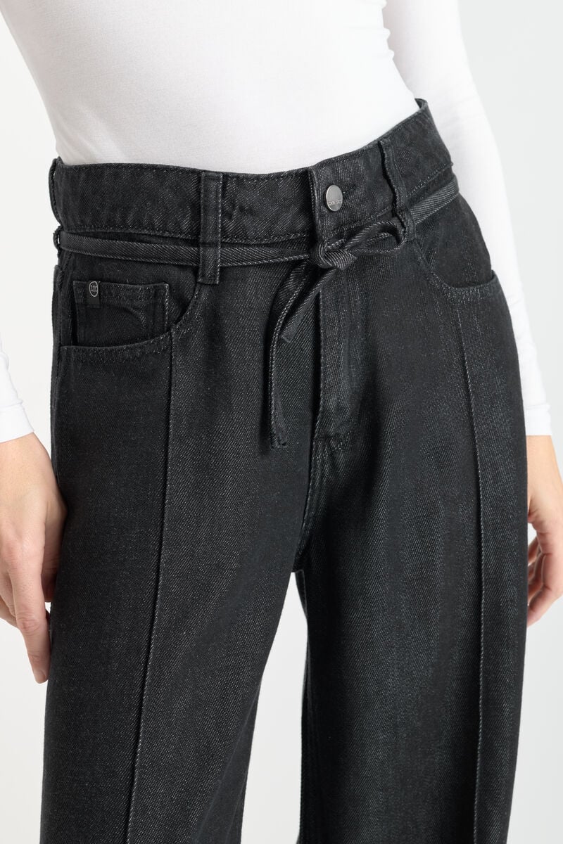 Jeans Wide Leg Scotty High Waist Tencel schwarz