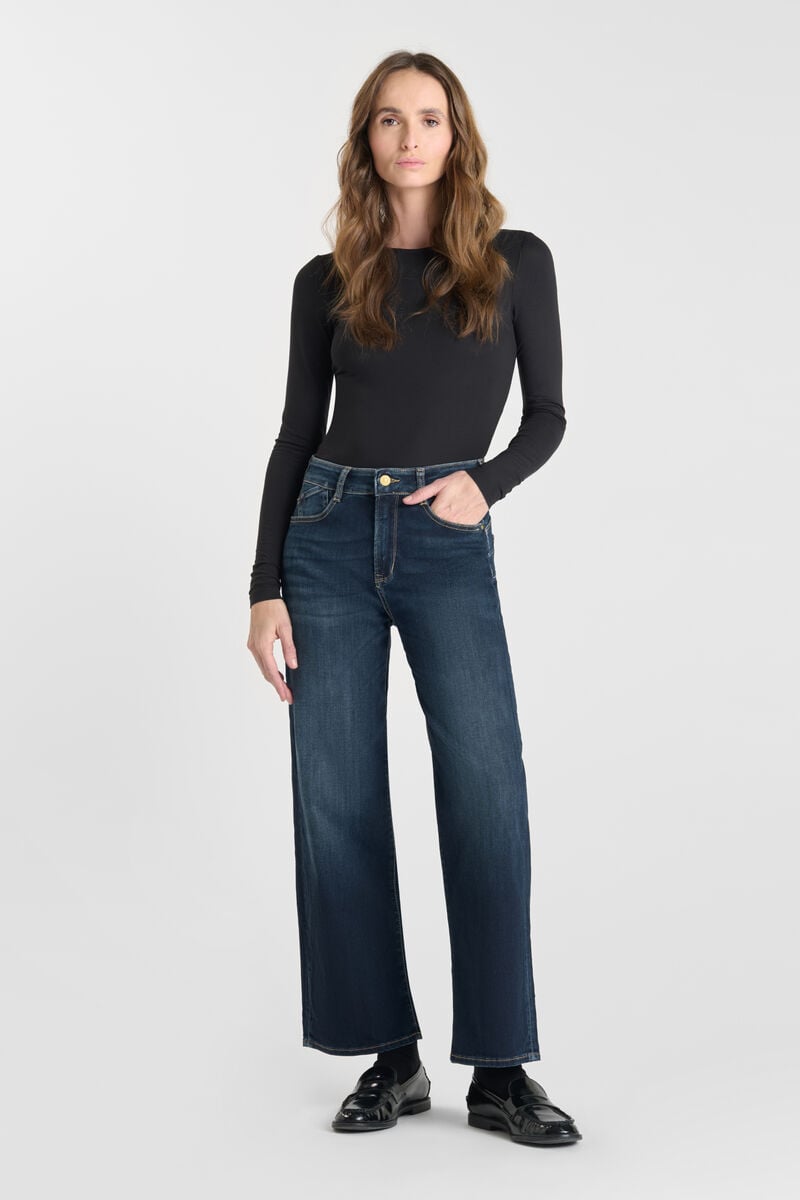 Jeans pulp wide leg Wilma high waist 7/8 blau Nr.2