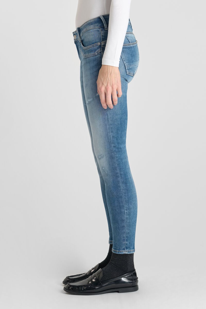 Jeans pulp slim Yulo 7/8 destroy blau Nr.3