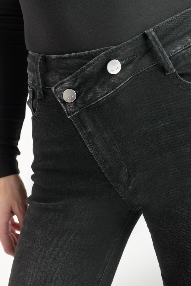 Jeans pulp regular Zep high waist 7/8 schwarz Nr.1
