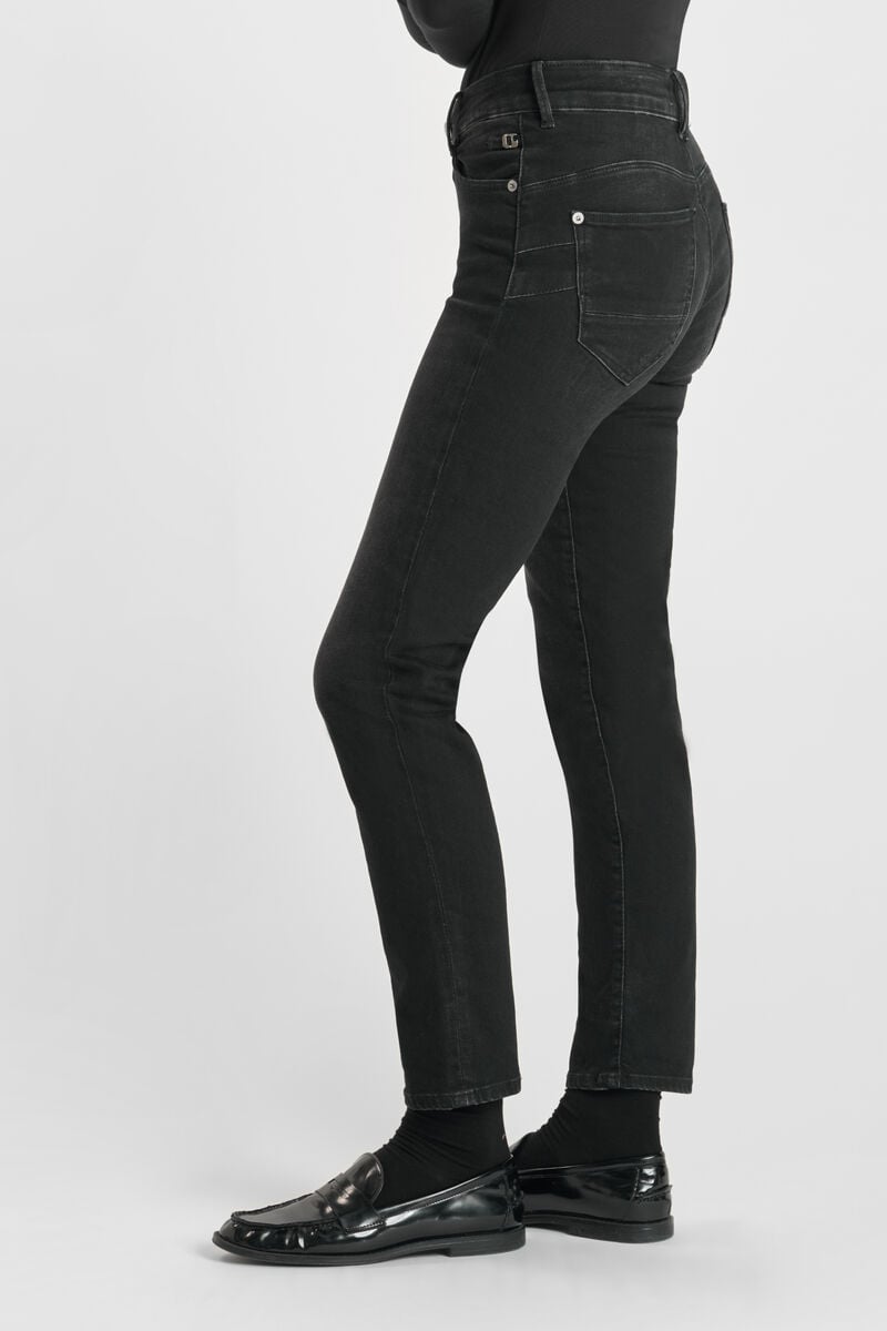 Jeans pulp regular Zep high waist 7/8 schwarz Nr.1
