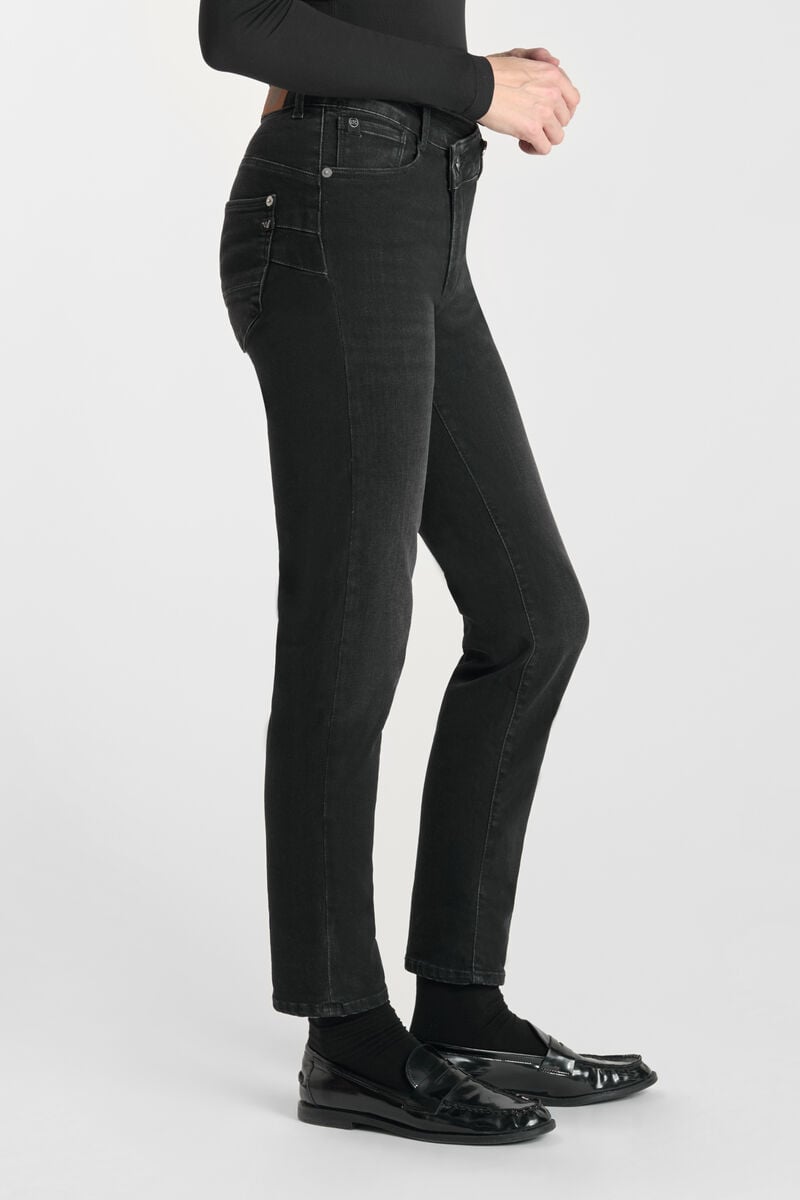 Jeans pulp regular Zep high waist 7/8 schwarz Nr.1