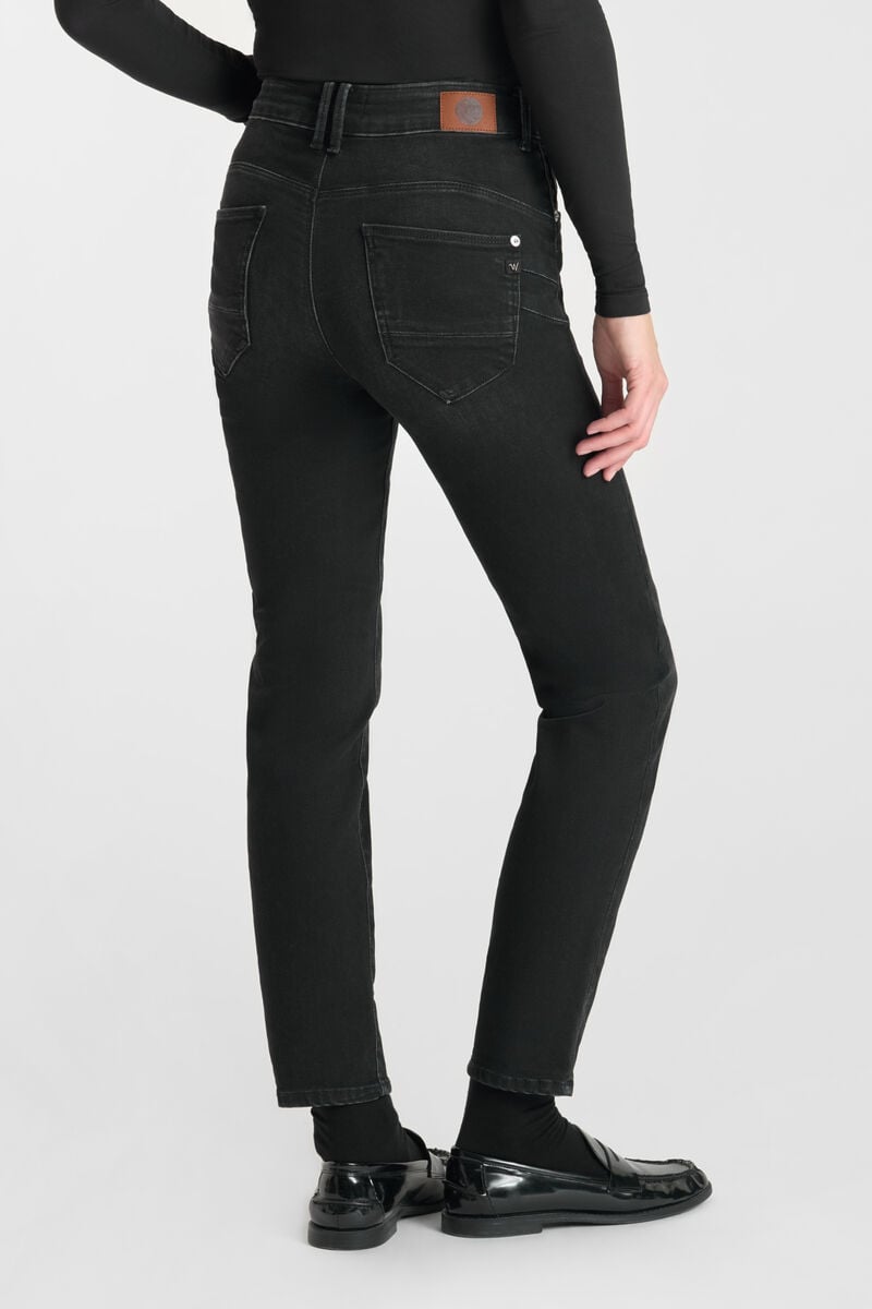 Jeans pulp regular Zep high waist 7/8 schwarz Nr.1