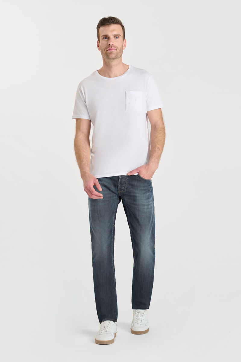 Jeans 700/11 adjusted Hocker blau Nr.2