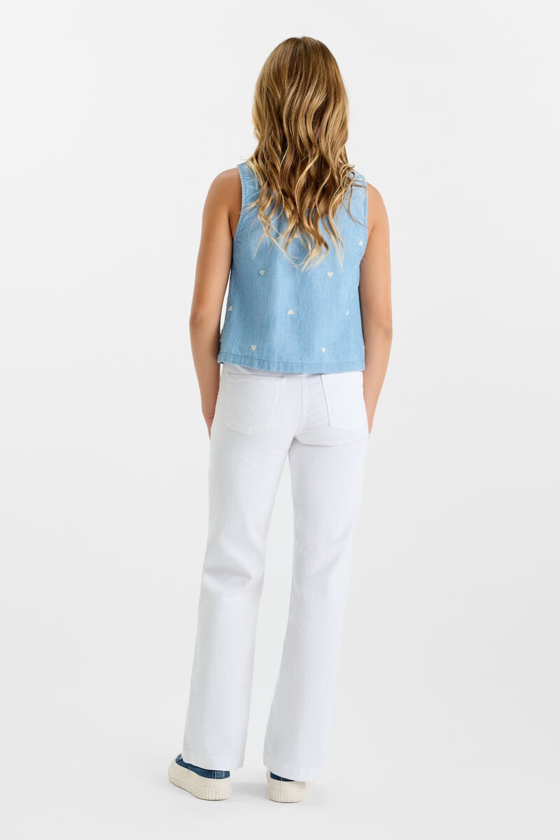 Jeans flare Weiße 