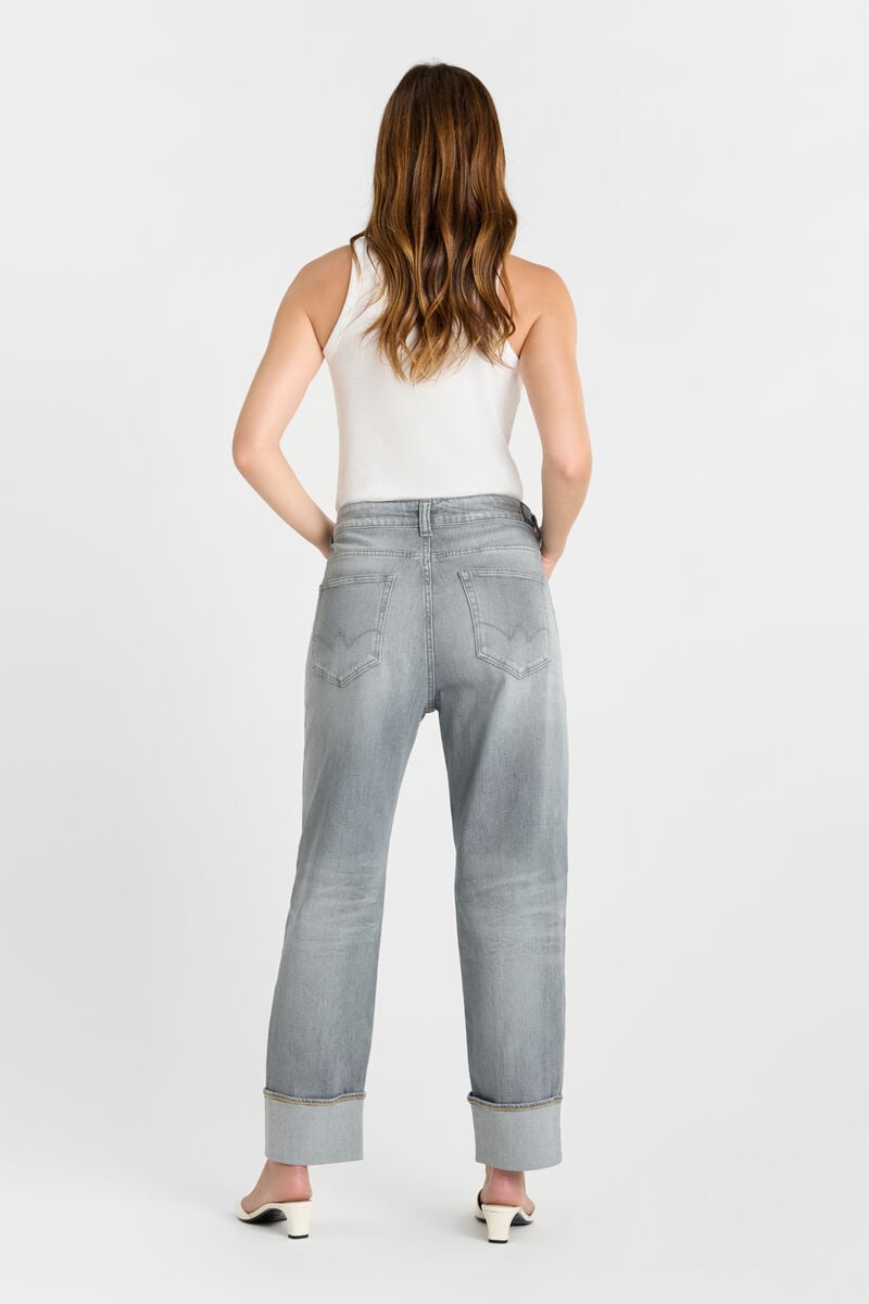 Jeans 400/60 girlfriend Jama grau Nr.3