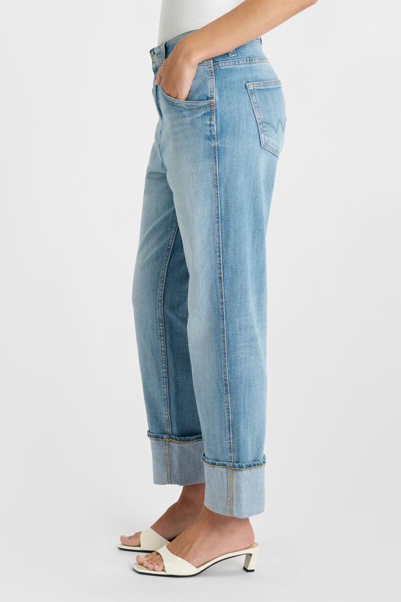 Jeans 400/60 girlfriend Jam blau Nr.5