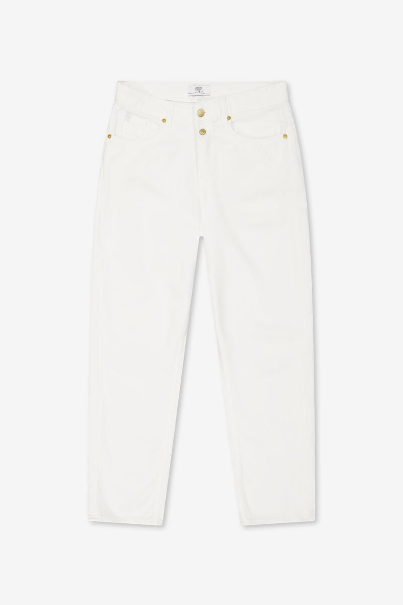 Jean 400/60 girlfriend Riki tencel Weiß