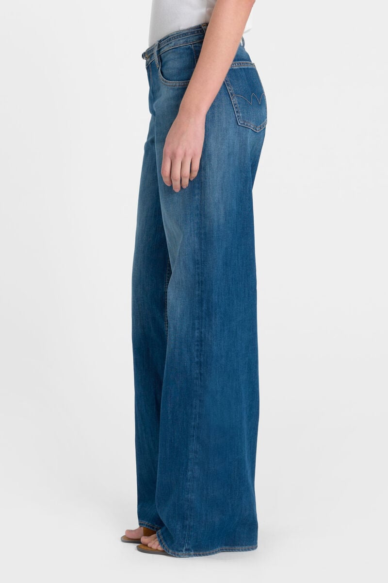 Jeans wide leg Lauryn Jab blau Nr.3