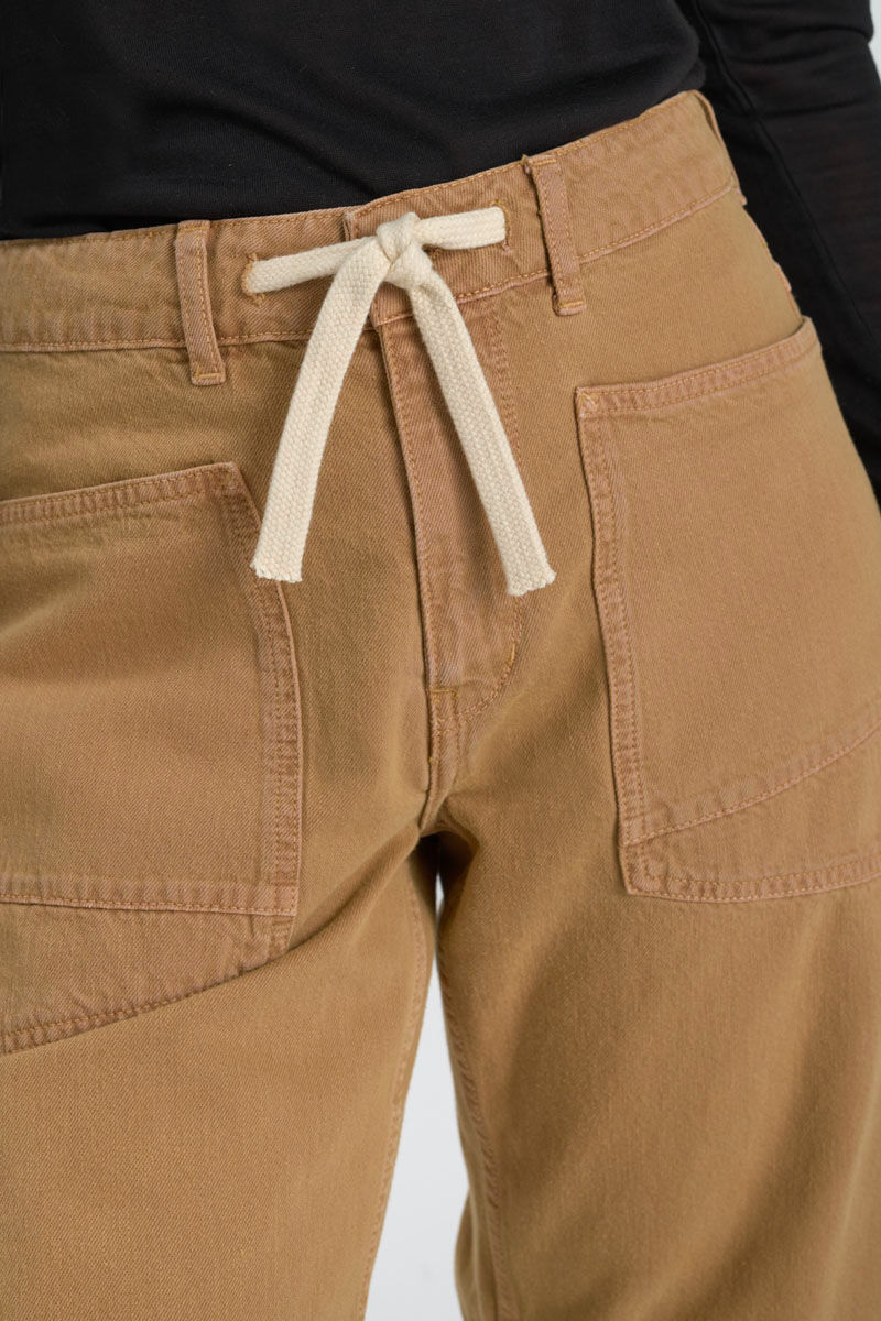 Jeans balloon Madie braun