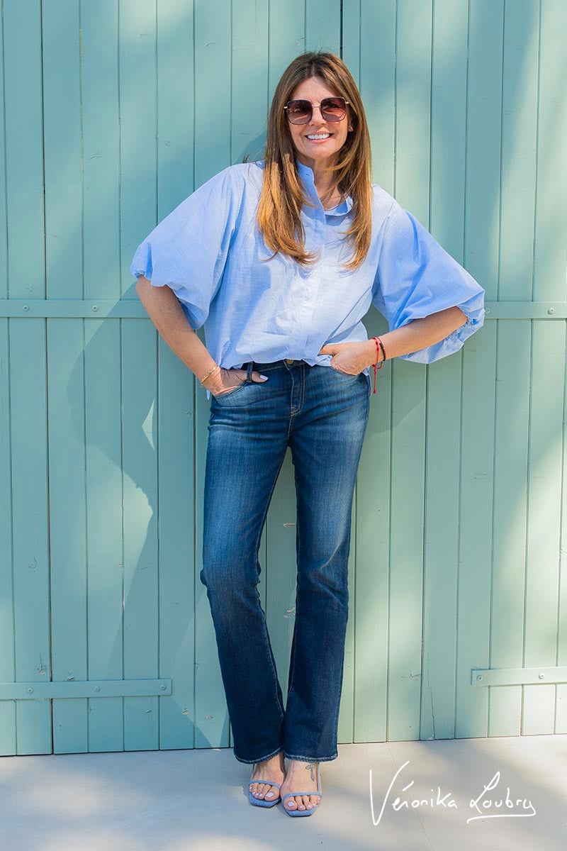 Sophie power bootcut by Véronika Loubry jeans blau Nr.2