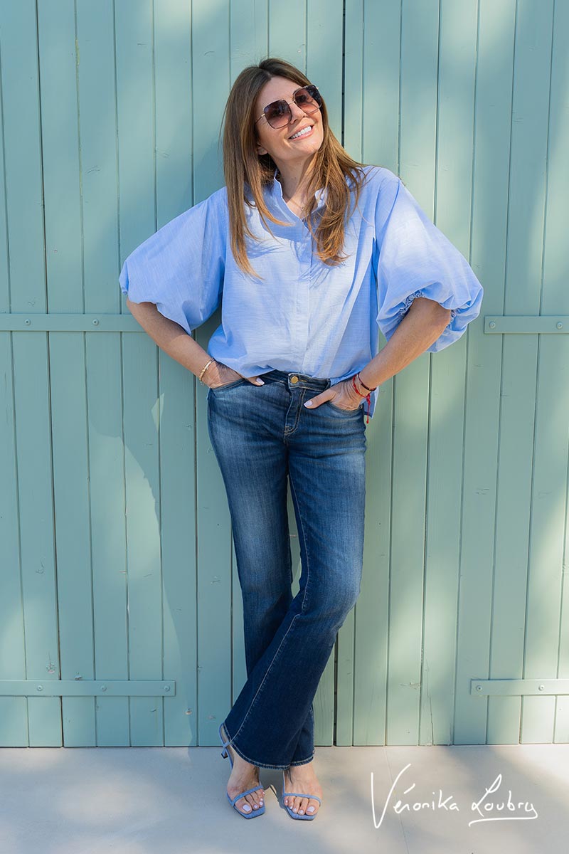 Sophie power bootcut by Véronika Loubry jeans blau Nr.2
