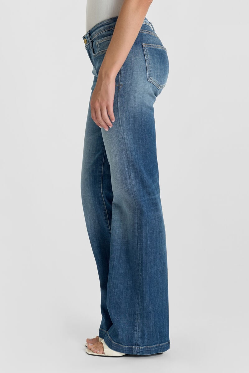 Jeans flare Rosa blau Nr.4