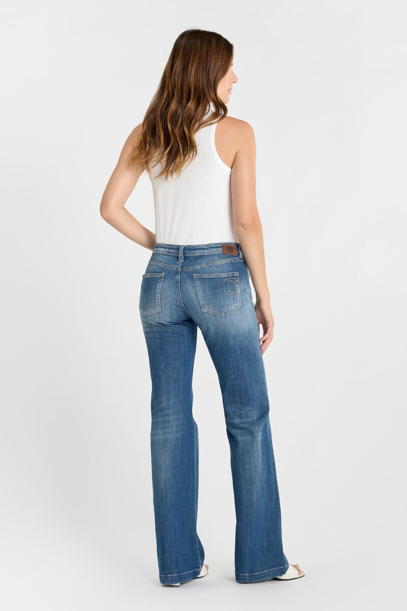 Jeans flare Rosa blau Nr.4