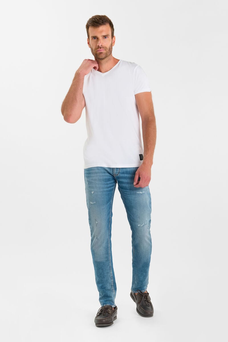 Jeans jogg 700/11 adjusted blau Nr.4