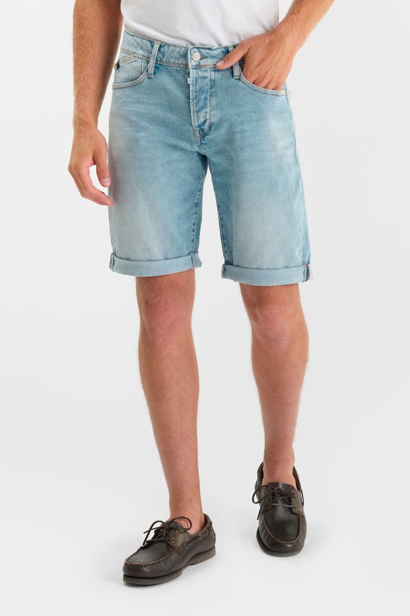Landres Denim-Bermudashorts