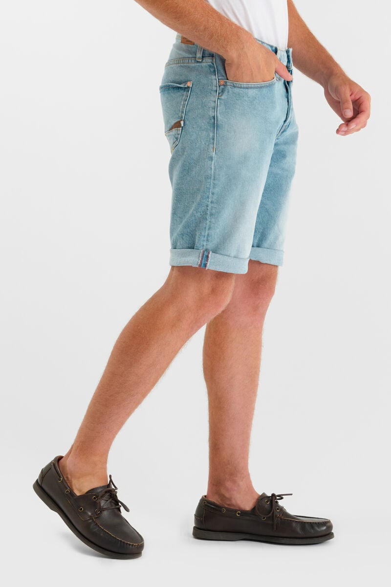 Landres Denim-Bermudashorts