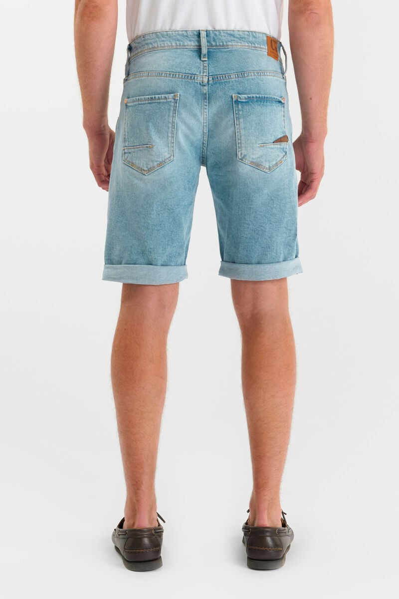 Landres Denim-Bermudashorts