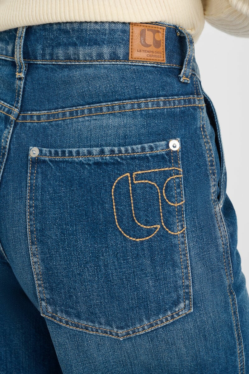 Jeans wide leg Dorla blau Nr.2