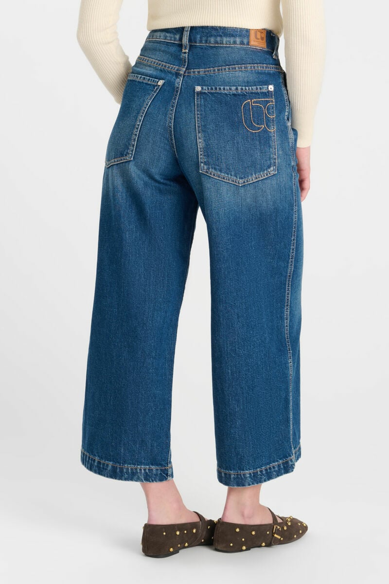 Jeans wide leg Dorla blau Nr.2