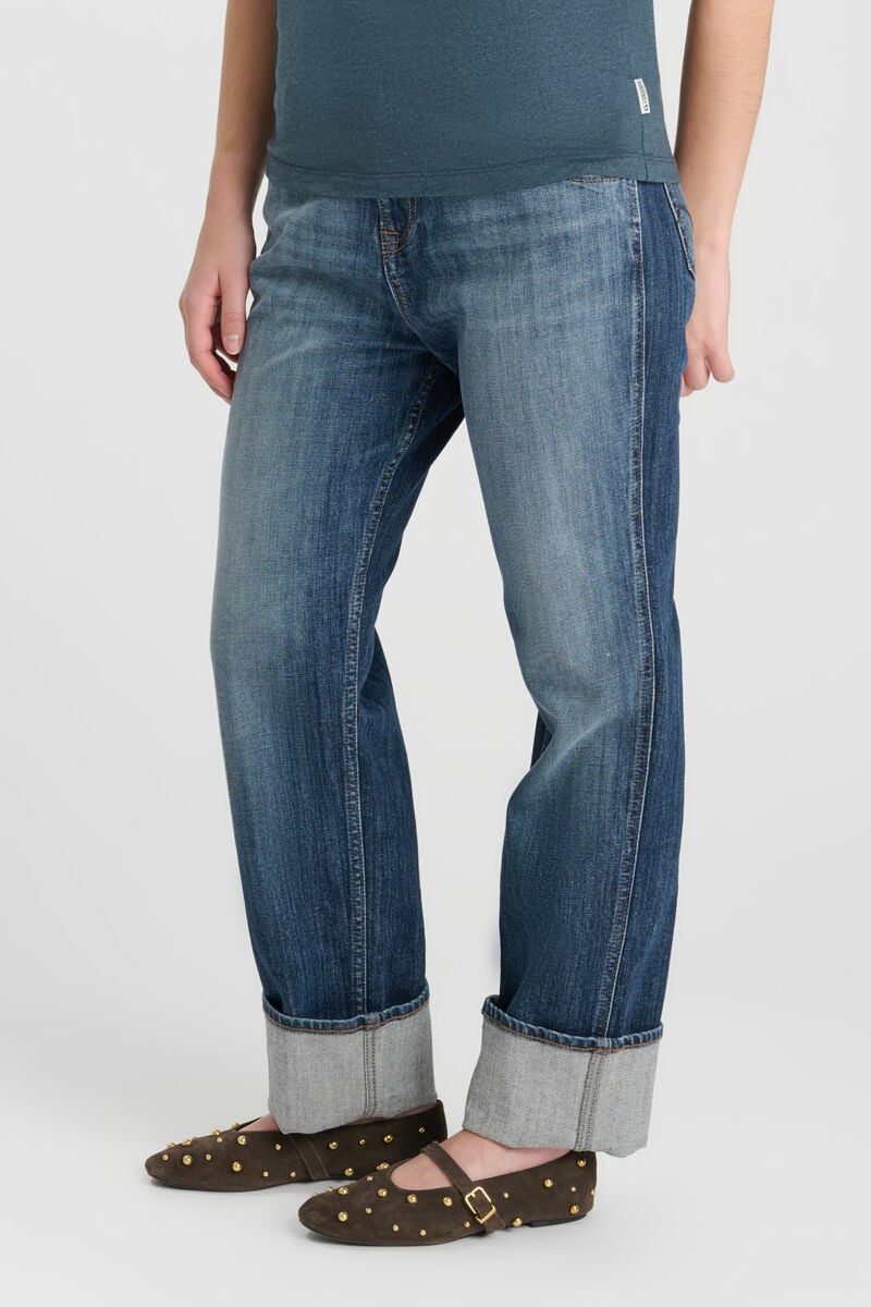 Jeans girlfriend Jama Blau N°2