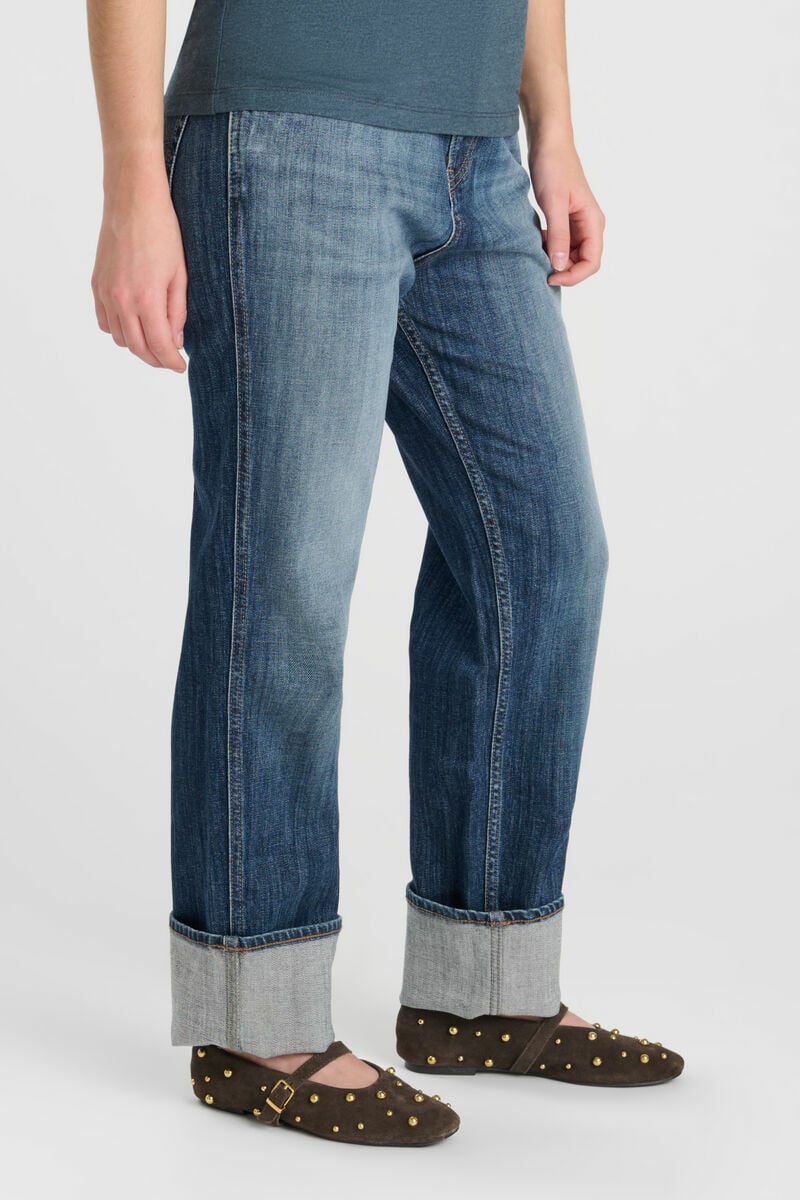 Jeans girlfriend Jama Blau N°2