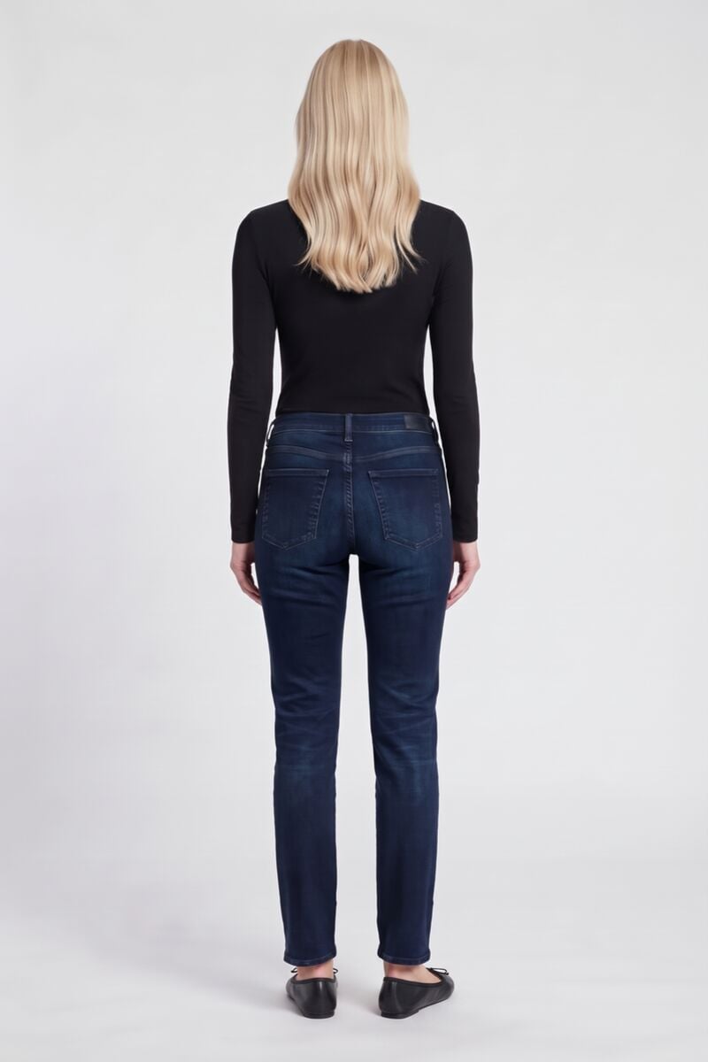 Jeans 400/18 mom Basic blau Nr.1