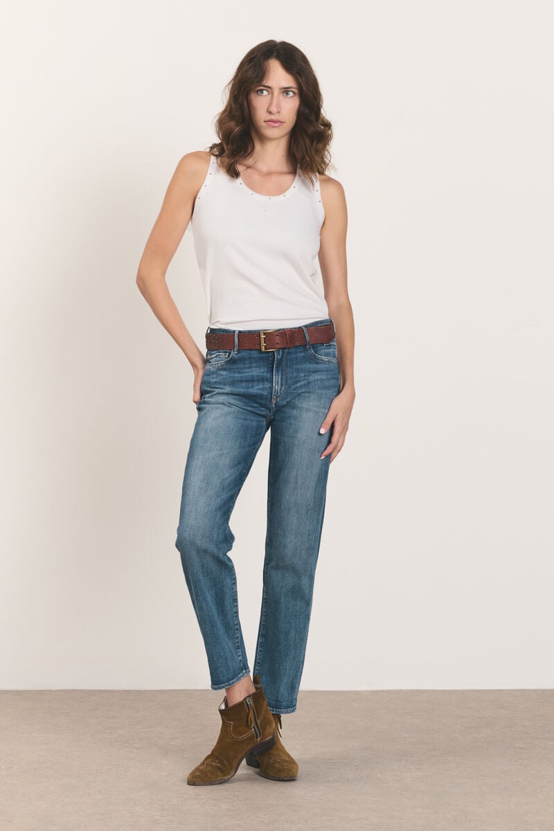 Jeans 400/18 mom blau Nr.4