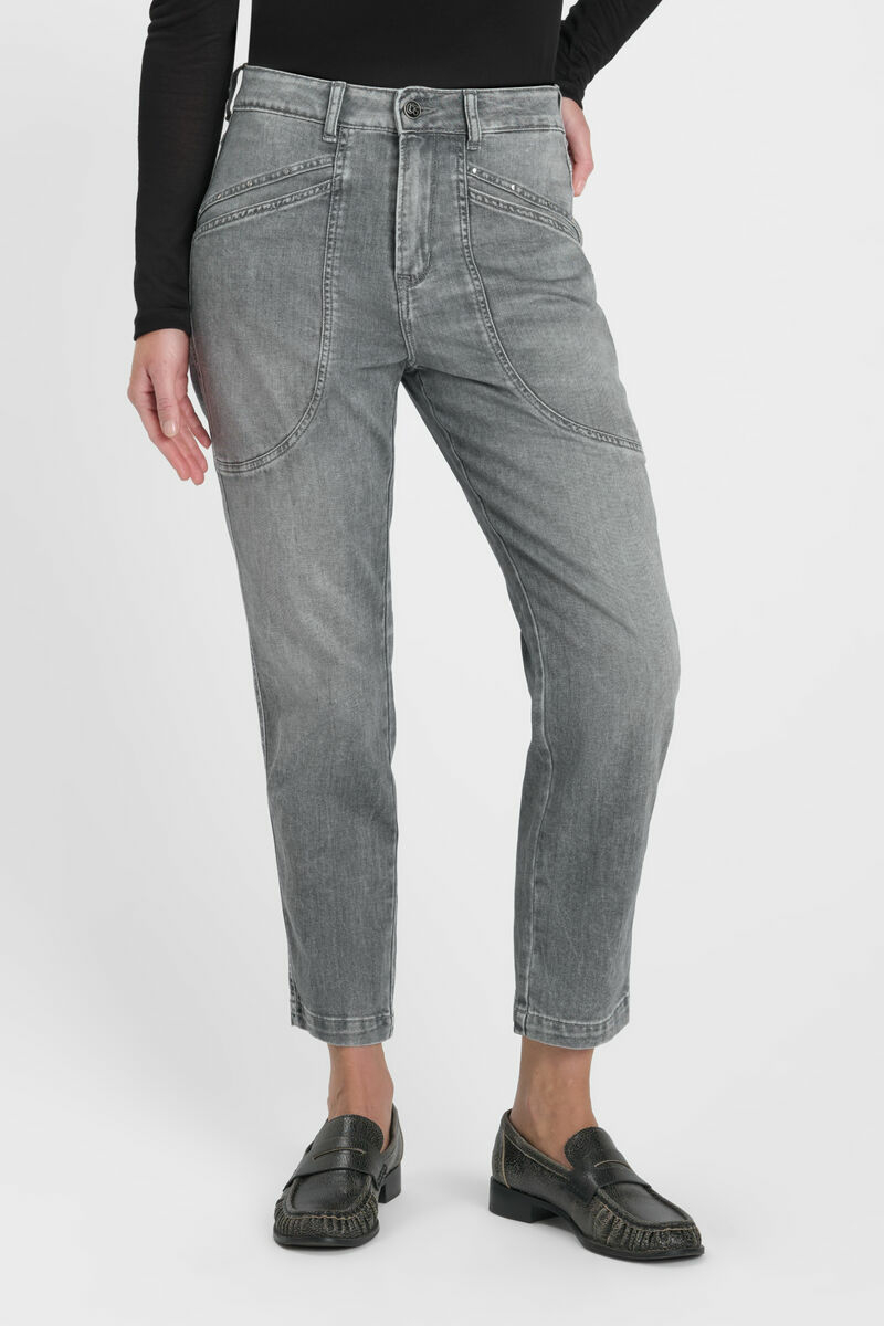 Jeans 400/60 girlfriend Igna grau Nr.2