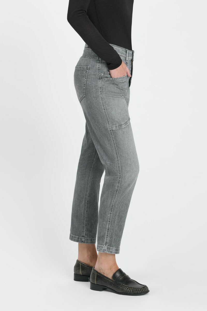 Jeans 400/60 girlfriend Igna grau Nr.2