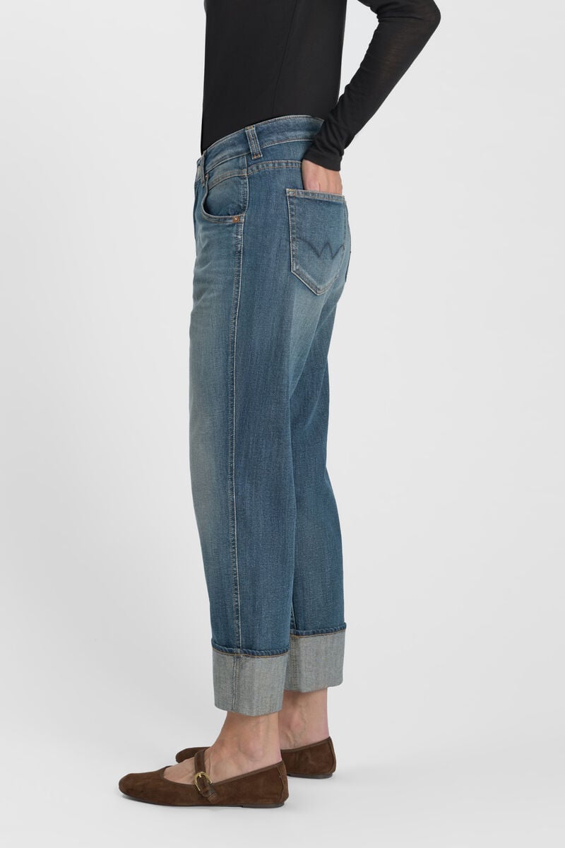 Jeans 400/60 girlfriend Jama blau Nr.3