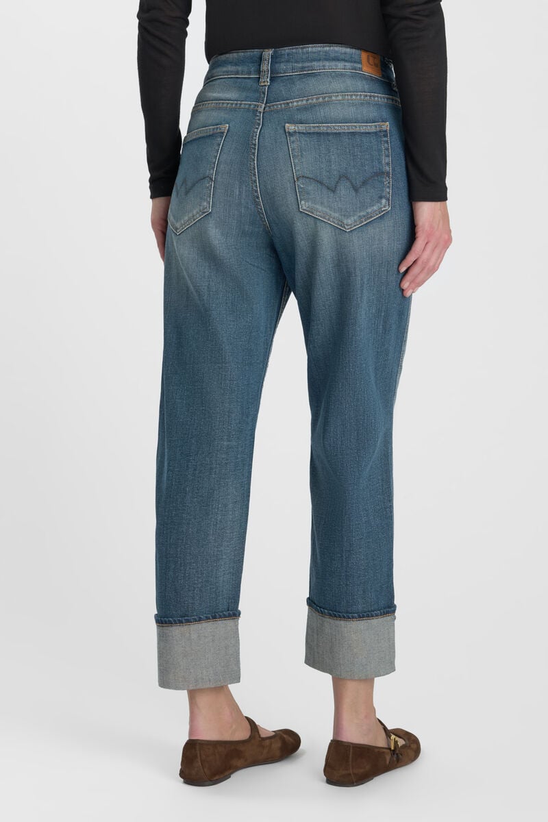 Jeans 400/60 girlfriend Jama blau Nr.3