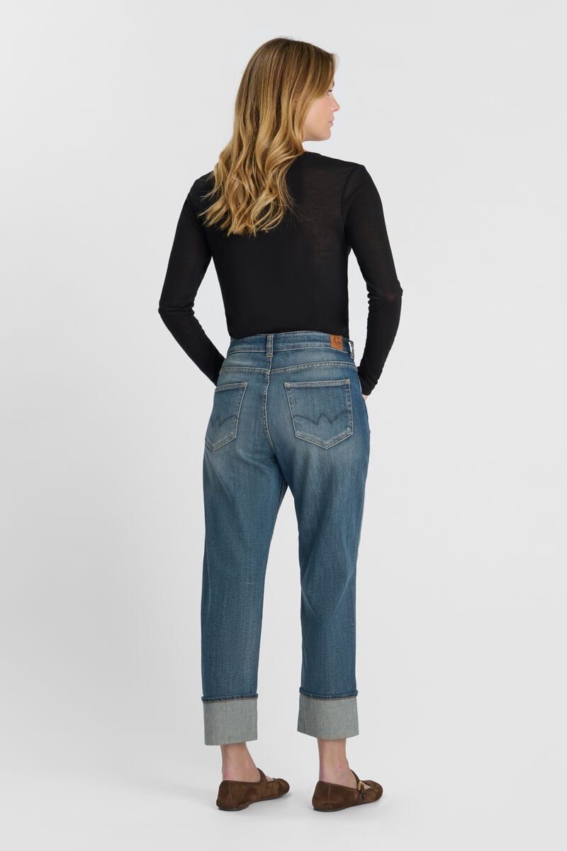 Jeans 400/60 girlfriend Jama blau Nr.3