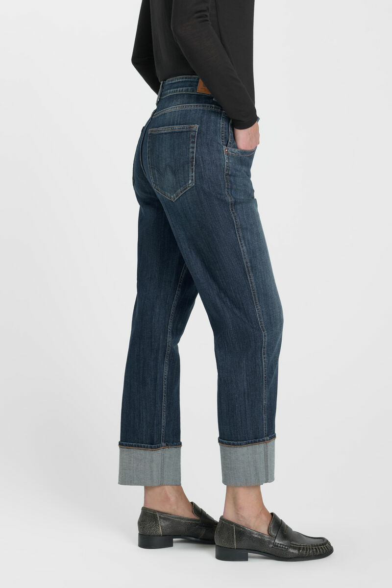 Jeans 400/60 girlfriend Jama blau Nr.3