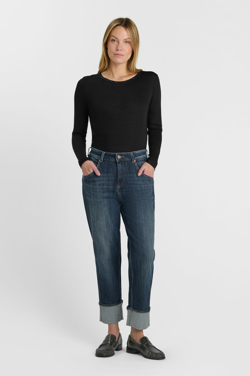 Jeans 400/60 girlfriend Jama blau Nr.3