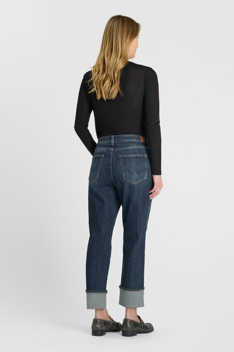 Jeans 400/60 girlfriend Jama blau Nr.3